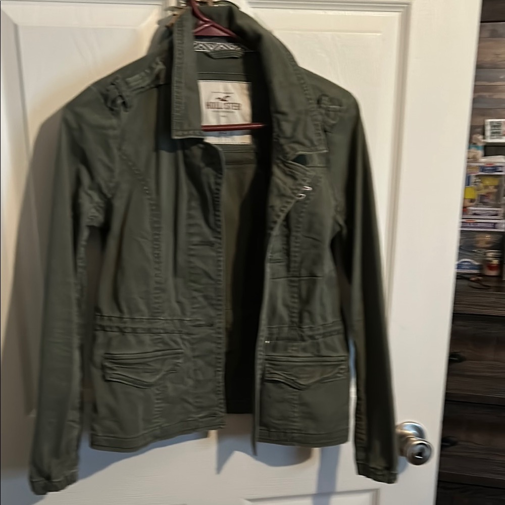 Hollister Olive Green Jacket xsm